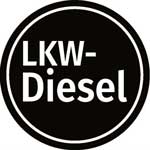 LKW Diesel Aufkleber